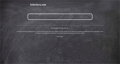 Desktop Screenshot of haberbura.com